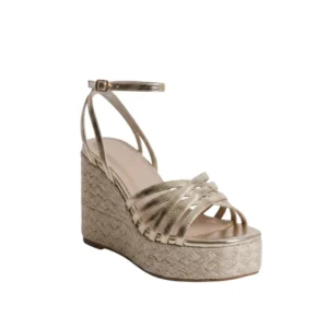 Metallic Platform Wedge Sandals Manufacturer
