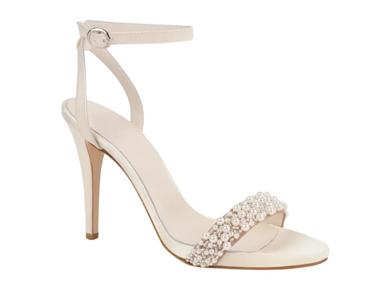 Women's ankle strap heeled sandal