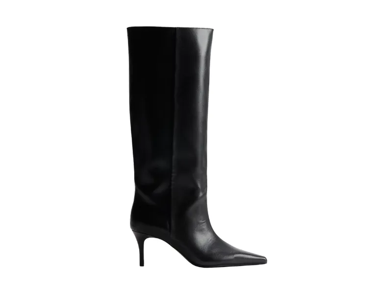 Women's knee-high leather boot