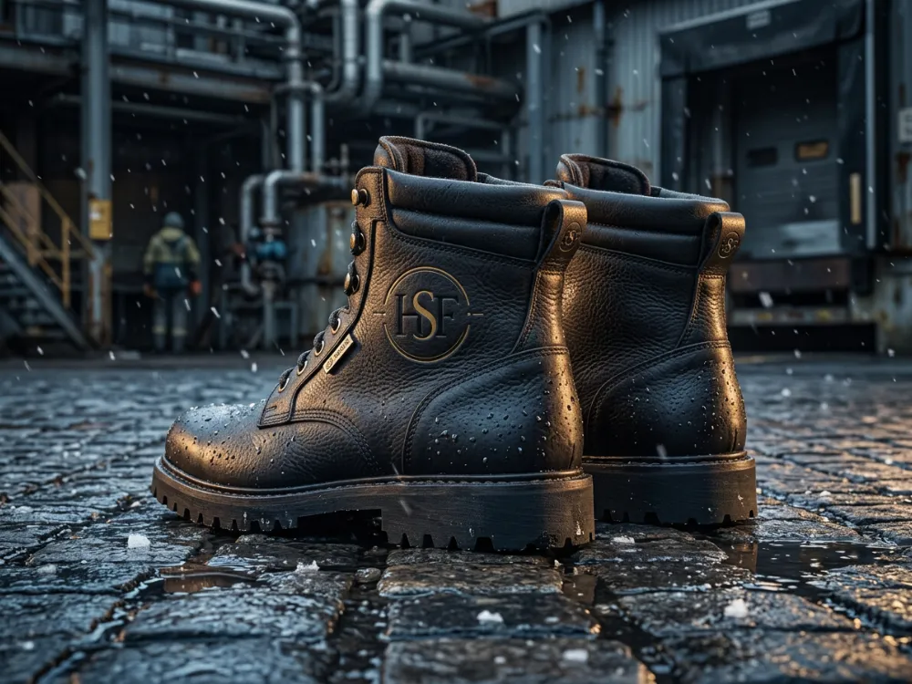 Waterproof insulated work boot