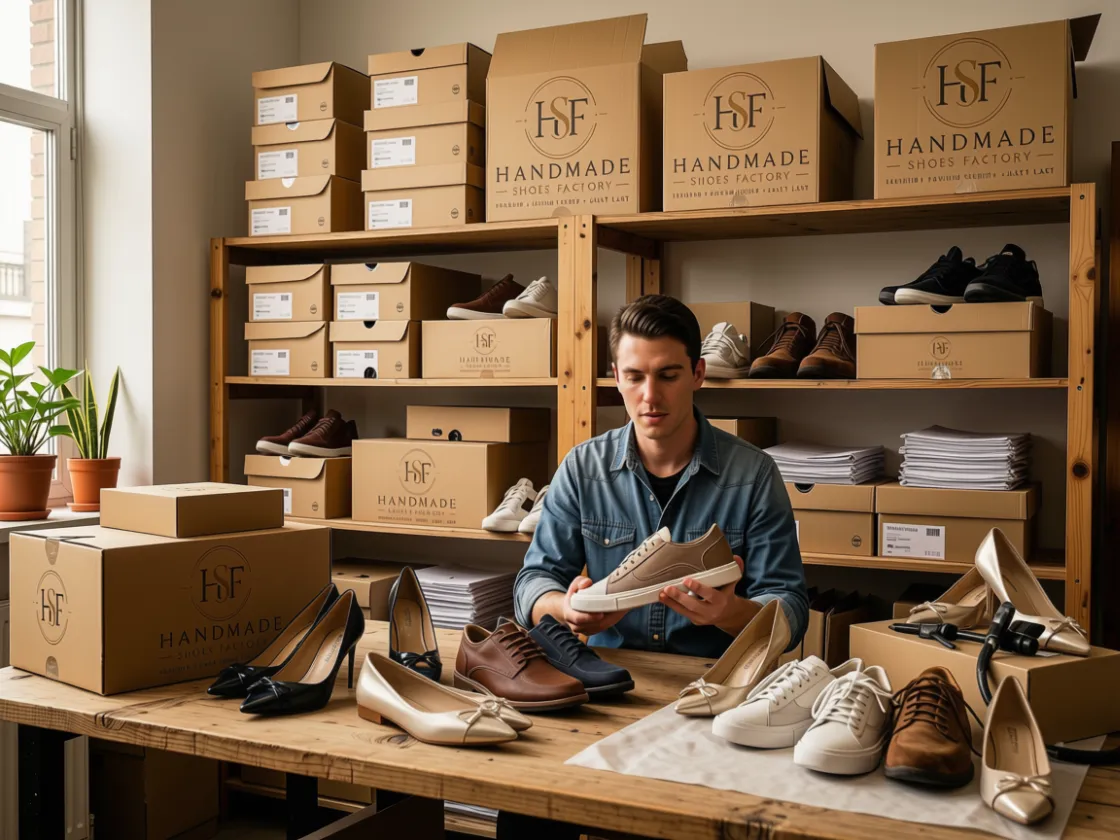 Low minimum order quantity shoe production for a new brand