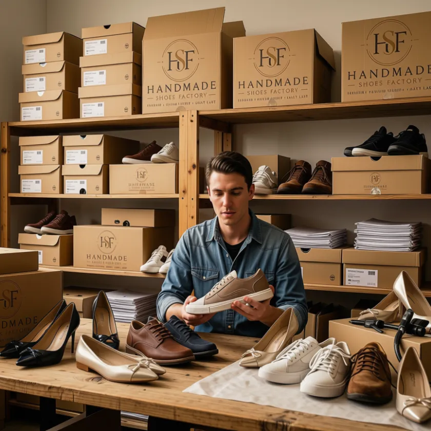 Low MOQ private label shoe production line