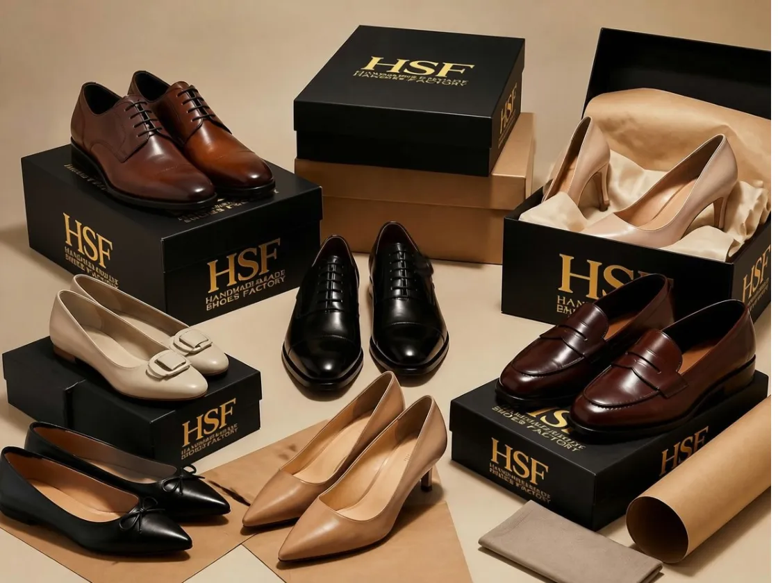 New shoe brand's first finished pairs ready for launch