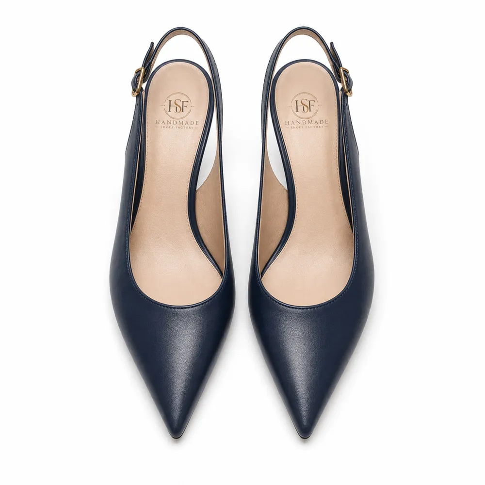 Slingback Pointed-Toe Pump for Private Label Brands - Image 3