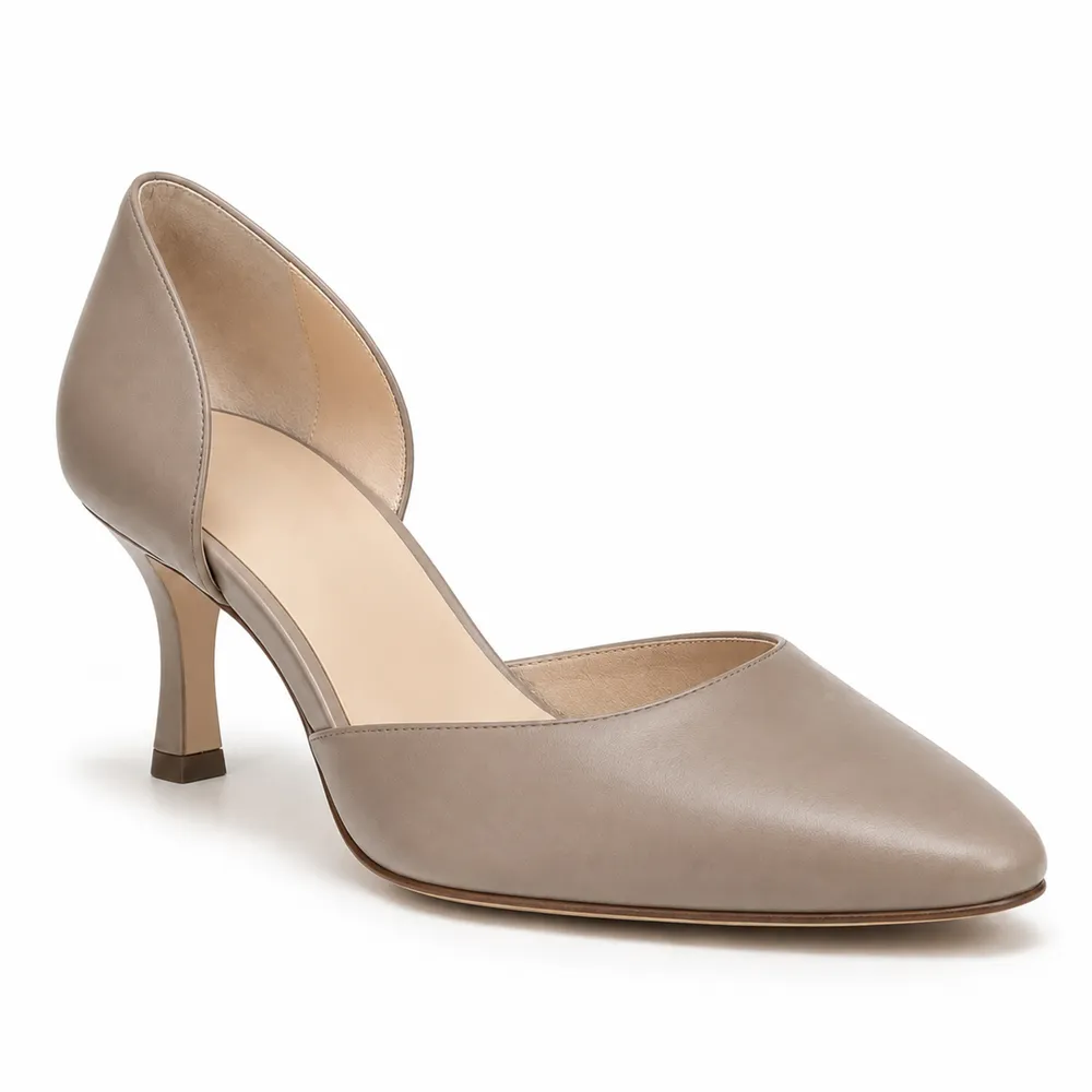 D'Orsay Side-Cut Pump for Private Label Brands - Image 2