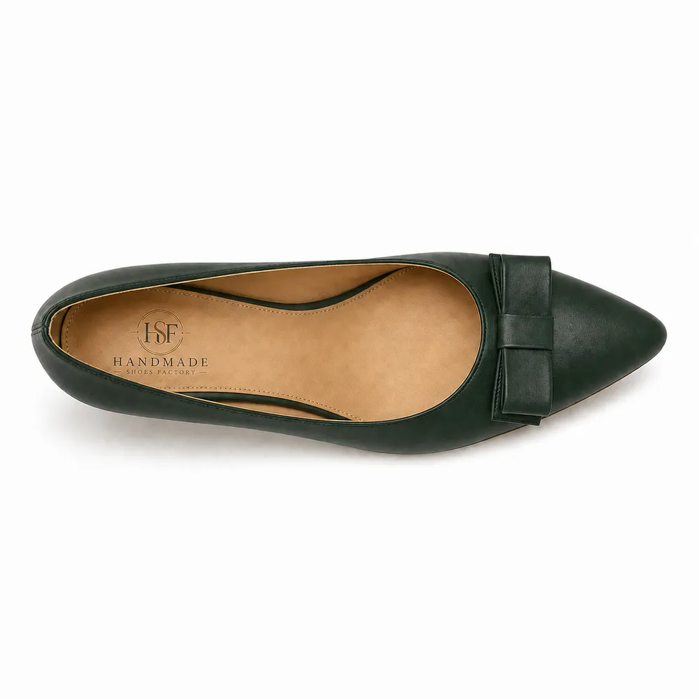 Bow-Detail Kitten-Heel Pump for Private Label Brands - Image 4