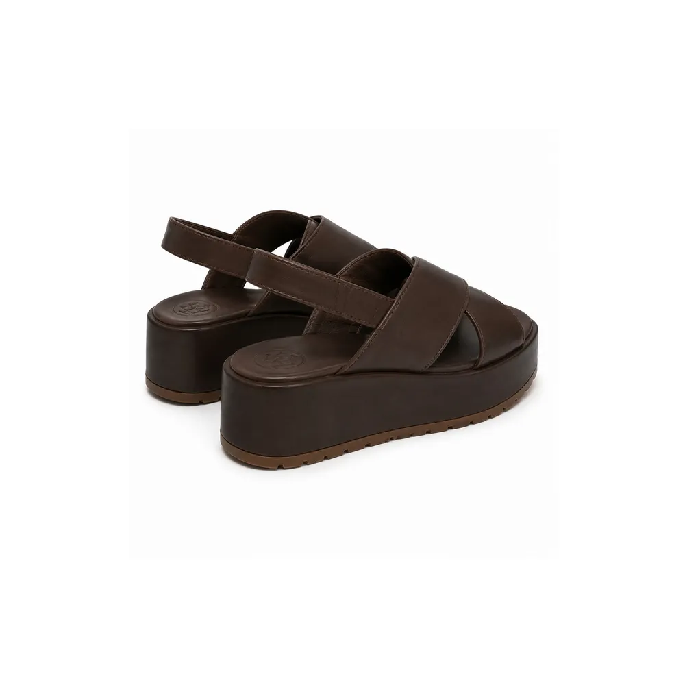 Cross-Strap Flatform Wedge Sandal for Private Label Brands - Image 3