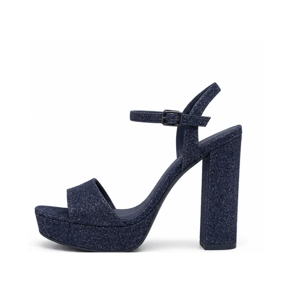 Glitter Platform Party Sandal for Private Label Brands - Image 2