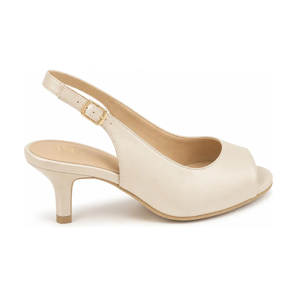 Slingback Peep-Toe Dress Pump for Private Label Brands - Image 5