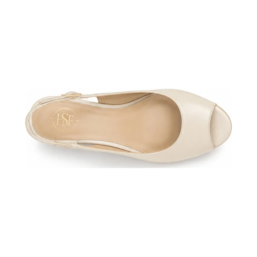 Slingback Peep-Toe Dress Pump for Private Label Brands - Image 3