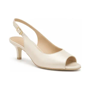 Private label slingback peep toe dress pump for women's footwear and commercial B2B buyers
