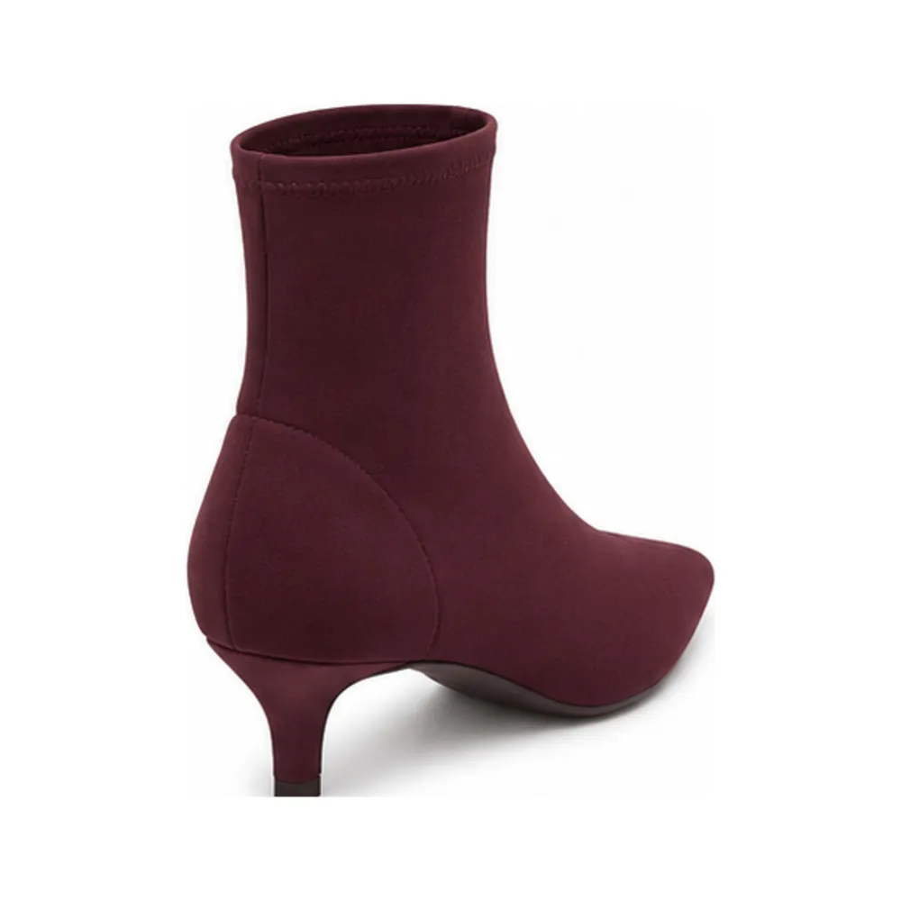 Kitten-Heel Stretch Ankle Boot for Private Label Brands - Image 4