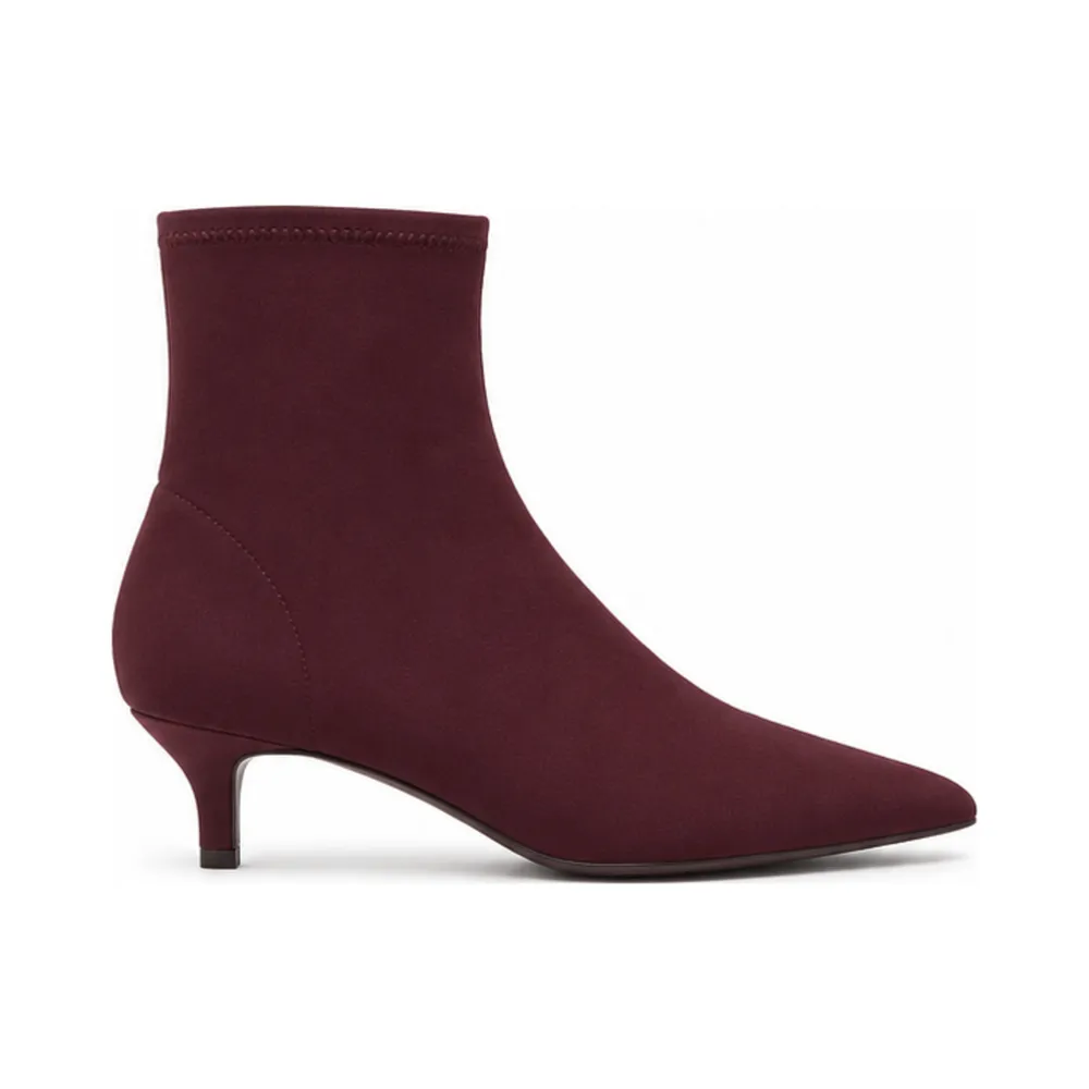 Kitten-Heel Stretch Ankle Boot for Private Label Brands - Image 5