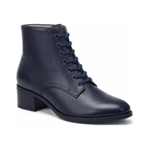 Private label lace up leather ankle boot for brands, retailers, wholesalers, importers and sourcing teams.