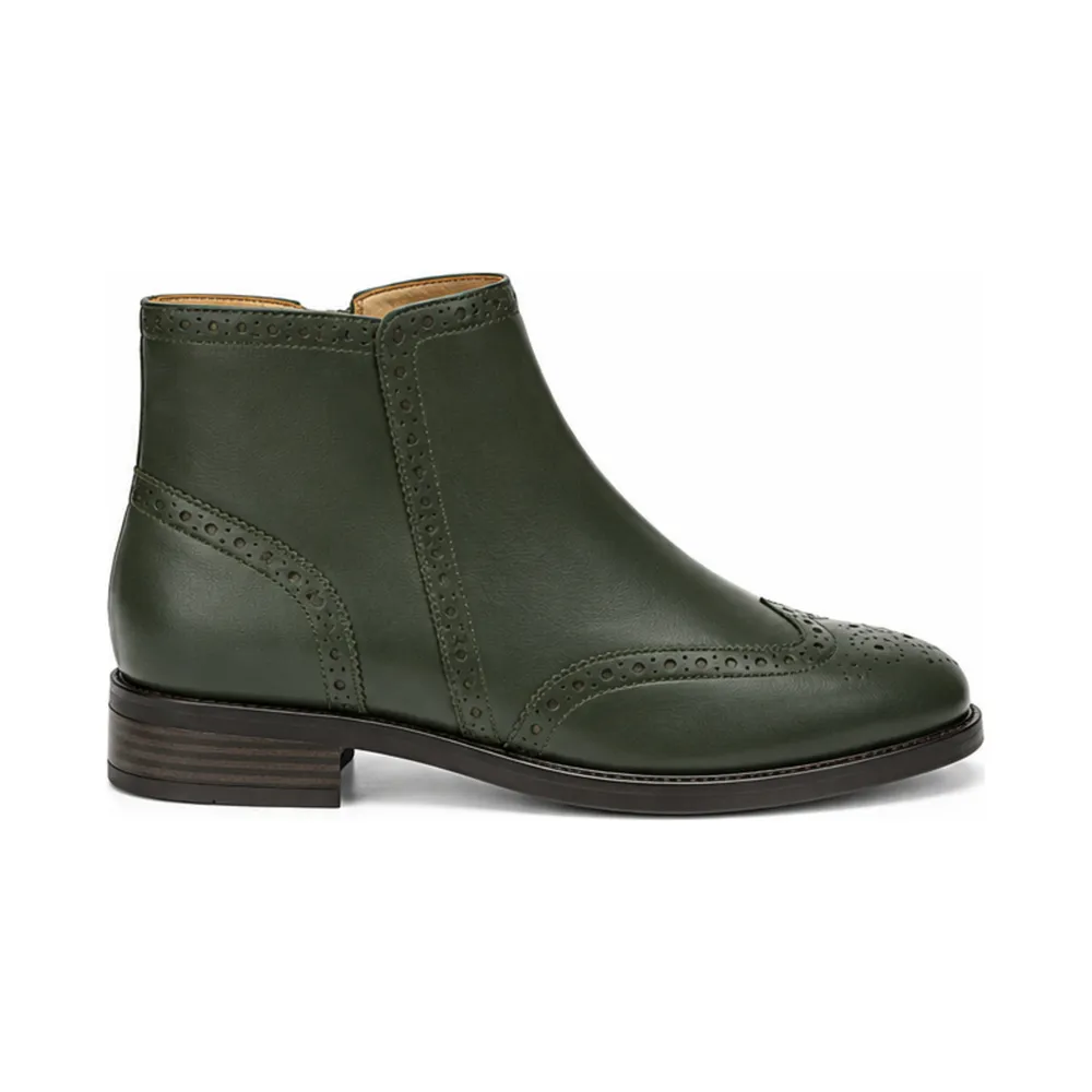Brogue-Detail Flat Ankle Boot for Private Label Brands - Image 3