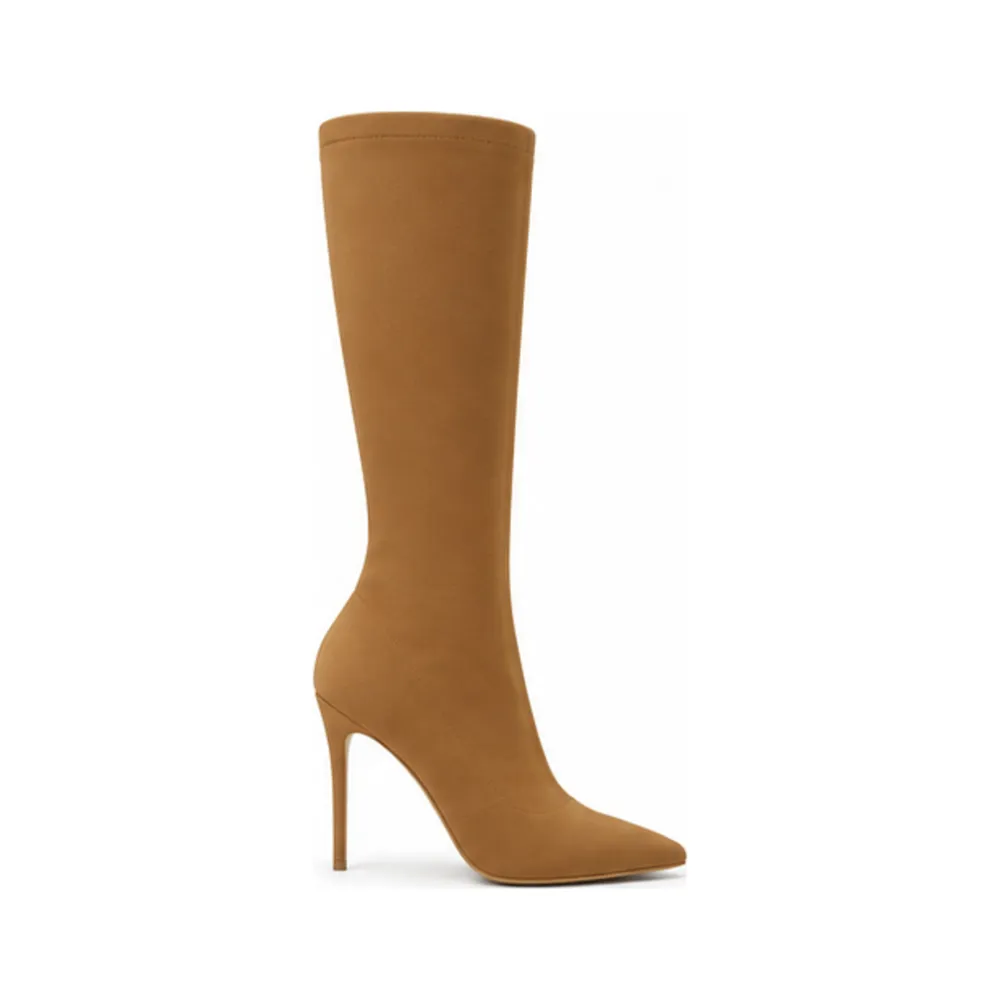 Stretch-Shaft Stiletto Knee-High Boot for Private Label Brands - Image 2