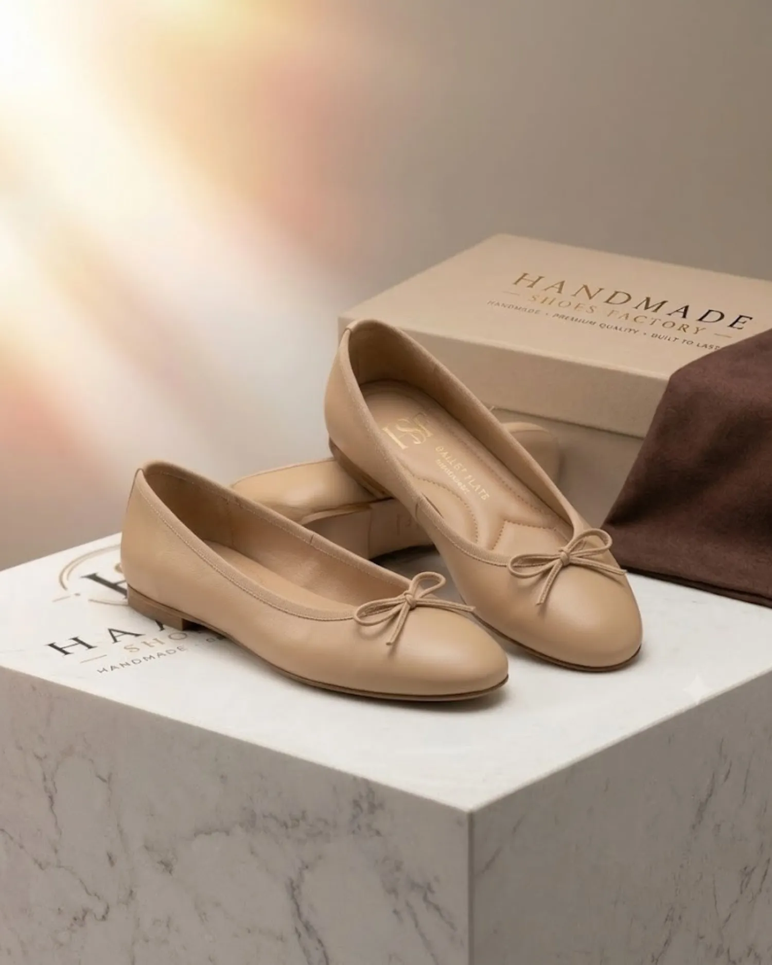 ballet flats manufacturer private label and OEM development by Handmade Shoe Factory