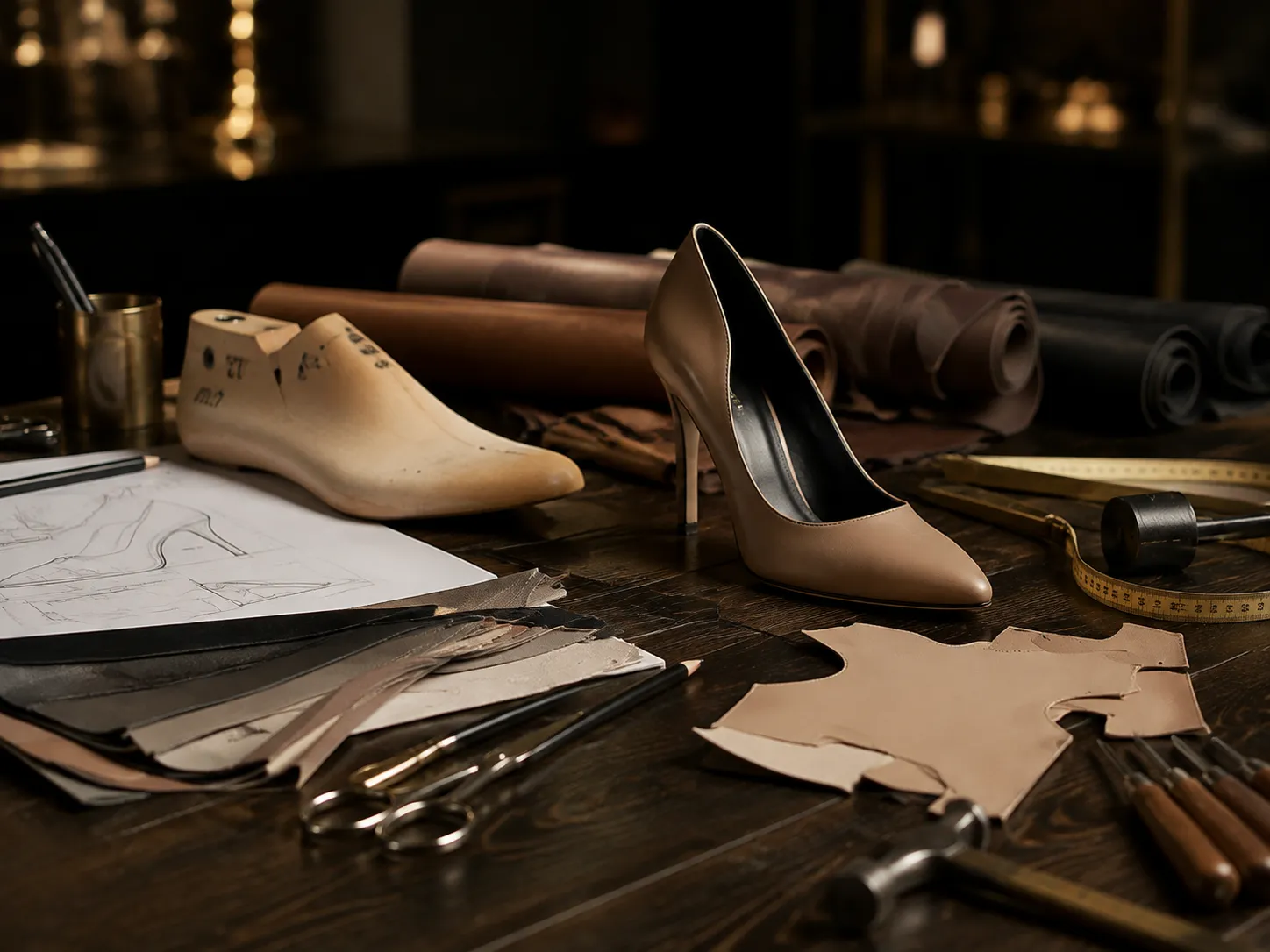 OEM Shoe Manufacturing at Handmade Shoe Factory