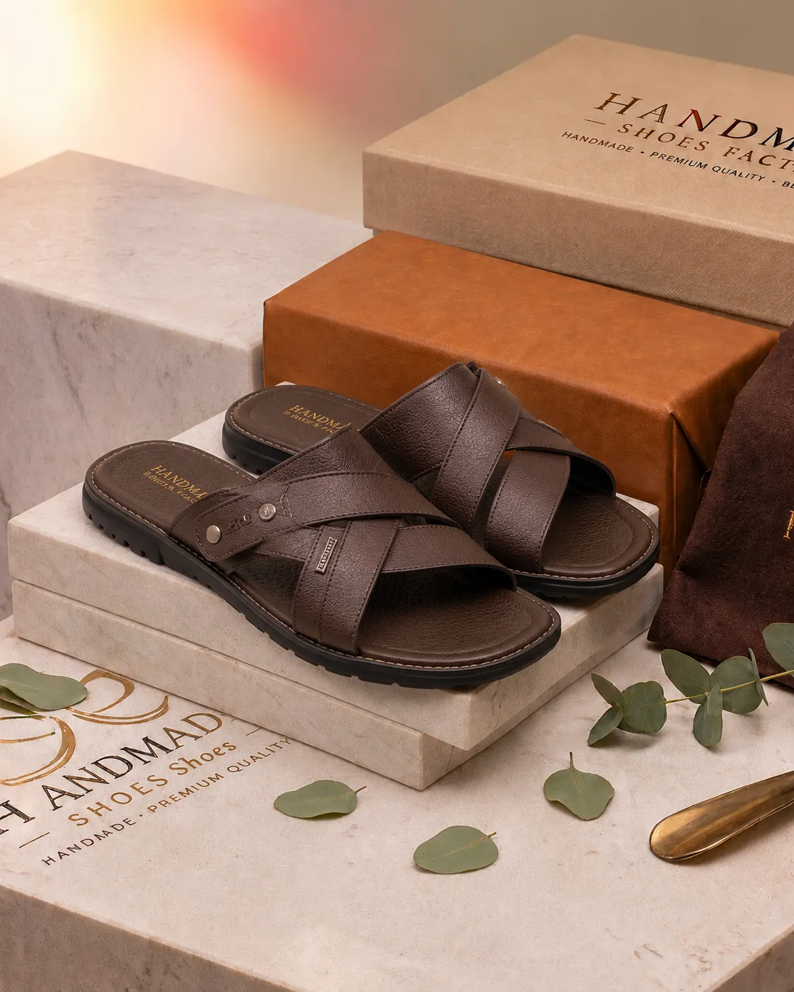 men's sandals manufacturer private label and OEM development by Handmade Shoe Factory