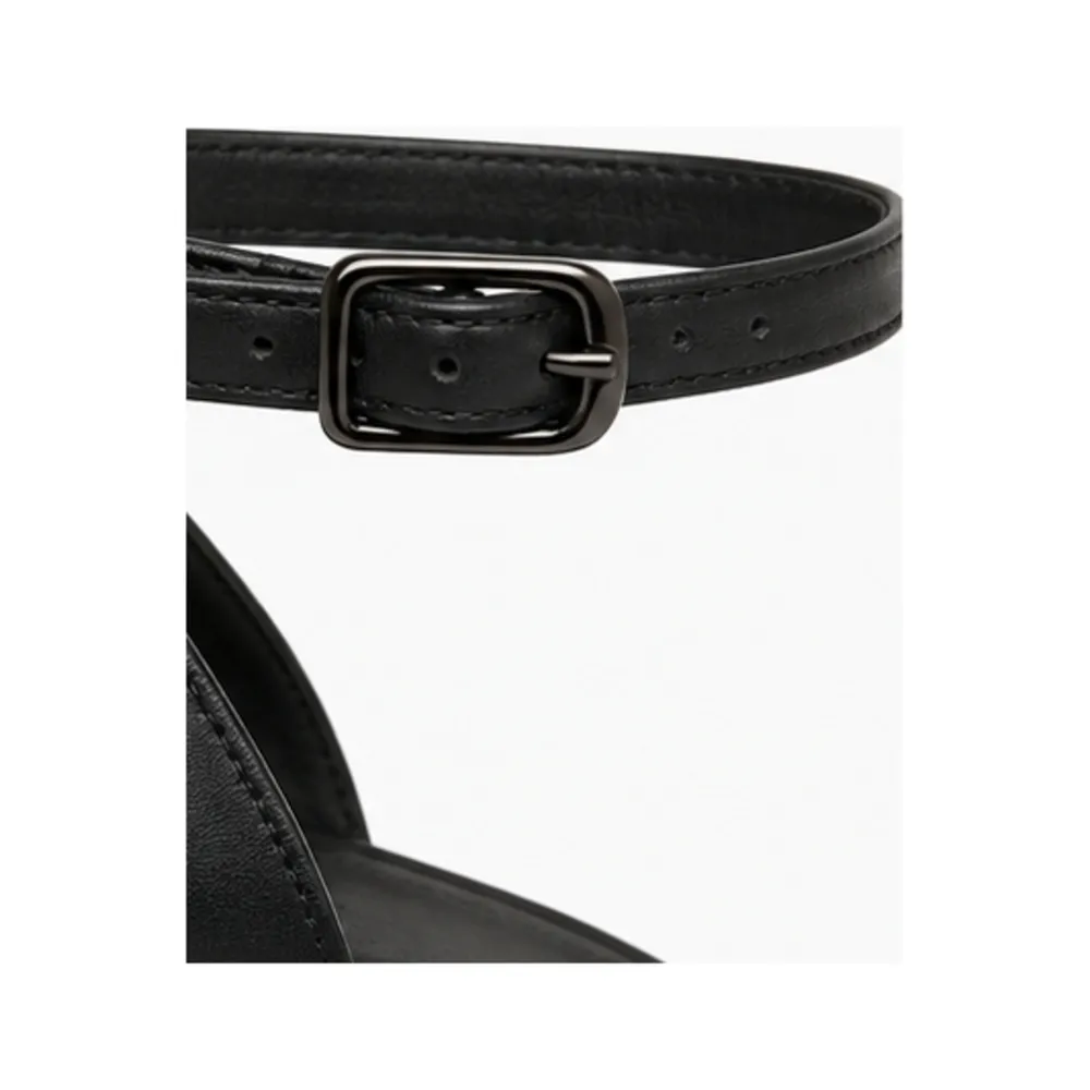 Square-Toe Chunky Platform Ankle-Strap Sandal for Private Label Brands - Image 5