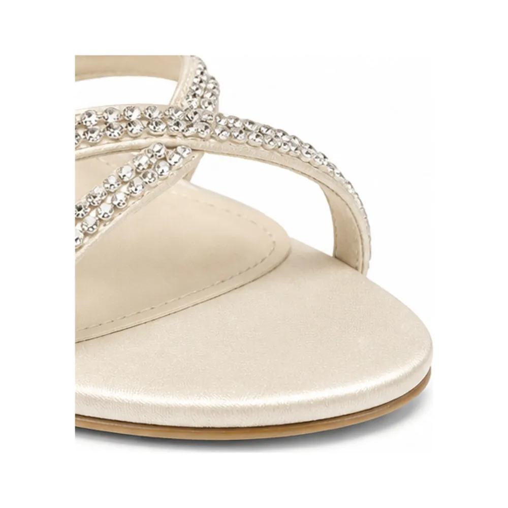 Crystal-Strap Bridal Sandal for Private Label Brands - Image 3