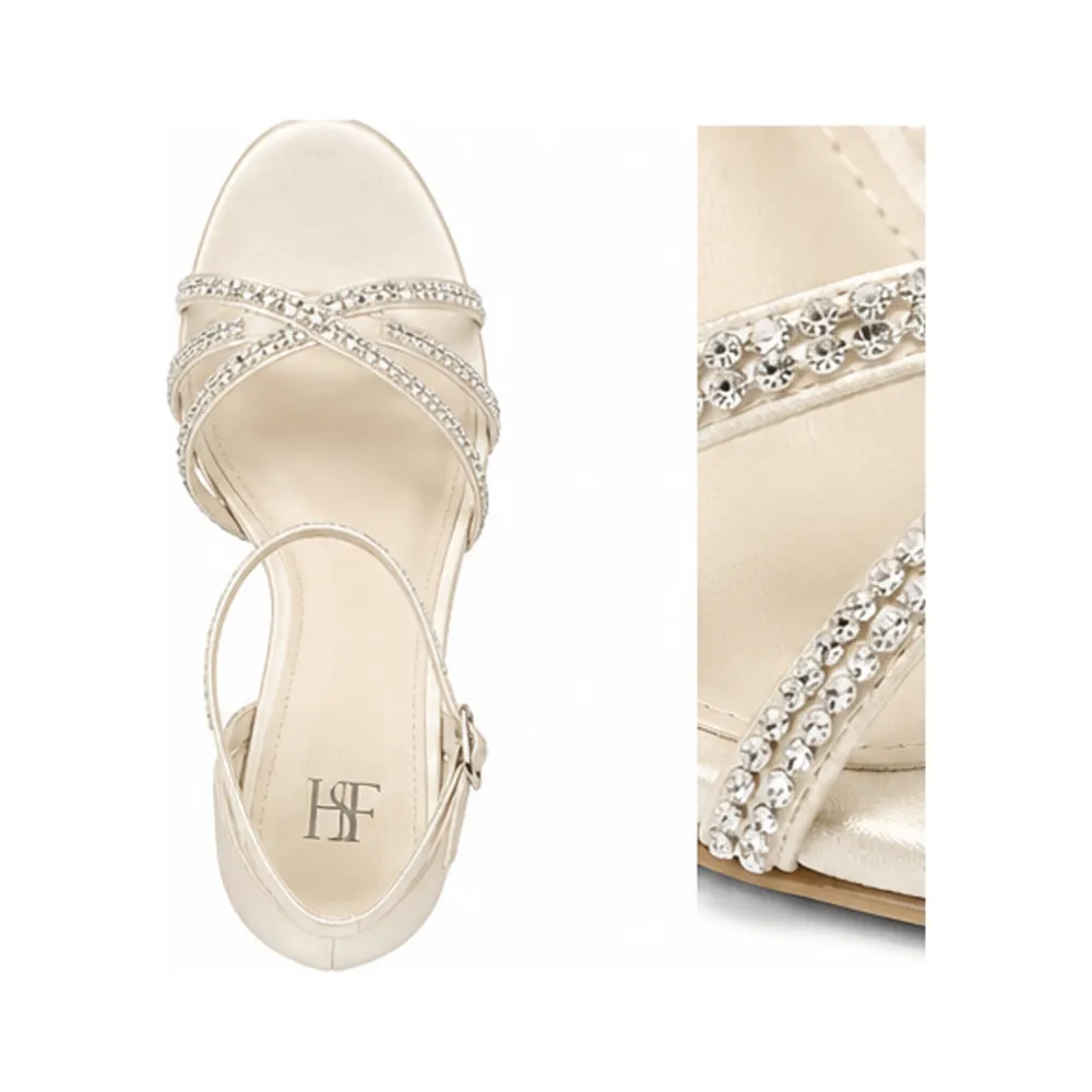 Crystal-Strap Bridal Sandal for Private Label Brands - Image 2