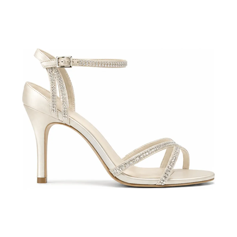 Crystal-Strap Bridal Sandal for Private Label Brands - Image 4