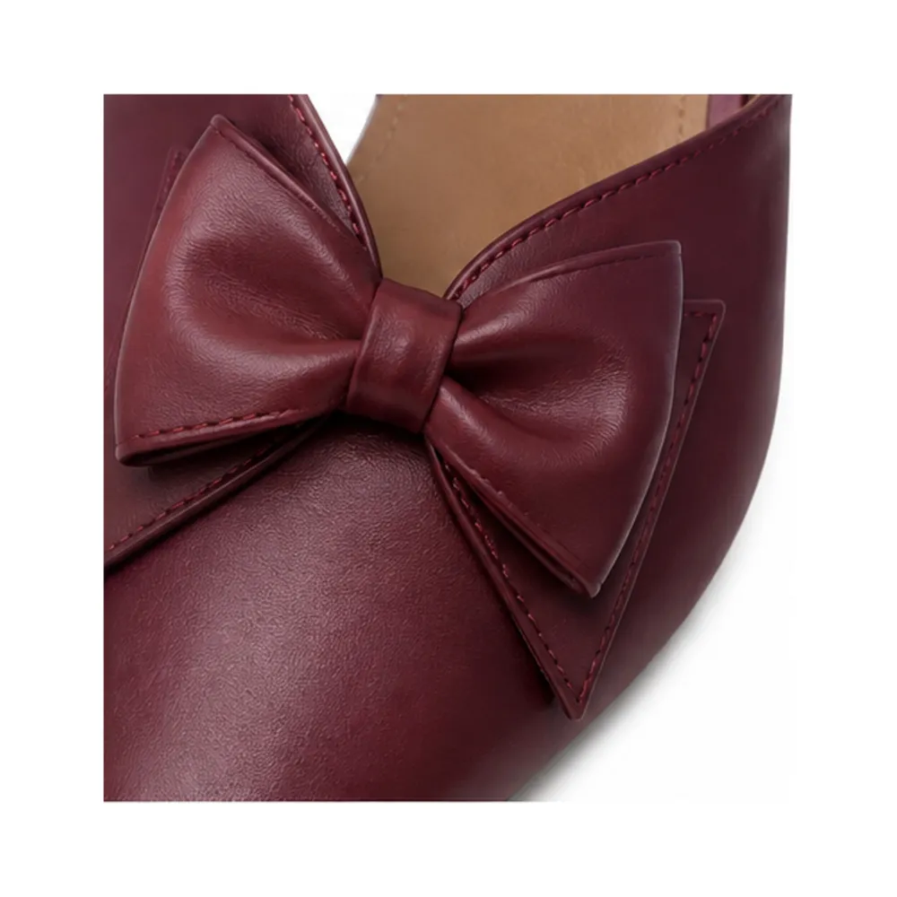 Bow-Detail Kitten-Heel Mule for Private Label Brands - Image 4