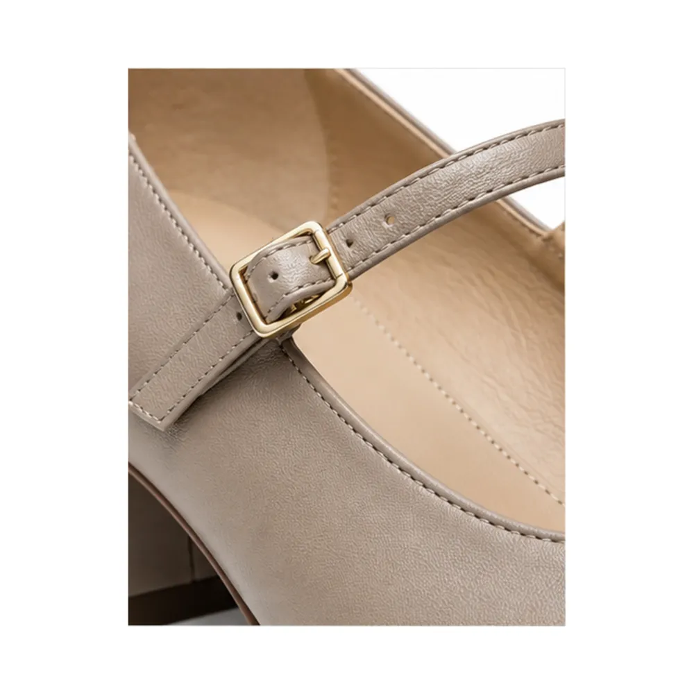 Closed-Toe Mary Jane Mid Heel for Private Label Brands - Image 3
