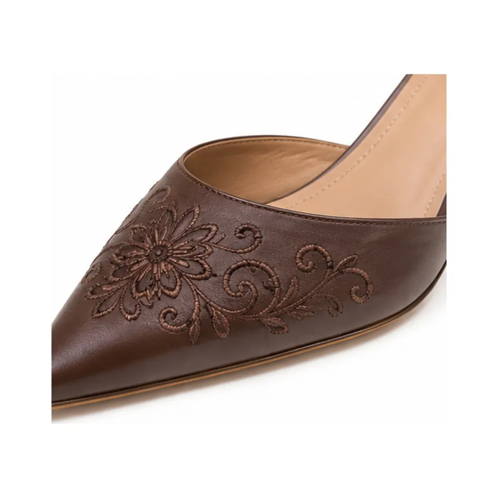 D'Orsay Kitten-Heel Pump for Private Label Brands - Image 5