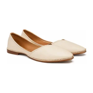 Private label plain leather minimalist khussa for brands, retailers, wholesalers, importers, and sourcing teams