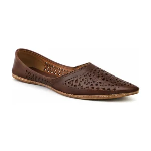 Private label cutwork leather khussa for brands, retailers, wholesalers, importers, and sourcing teams