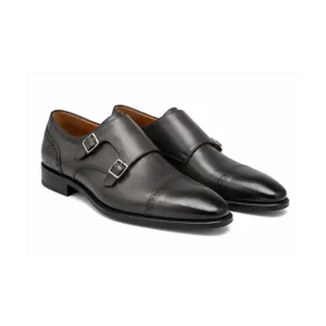 Private label double monk strap dress shoe for brands, retailers, wholesalers, importers, and sourcing teams