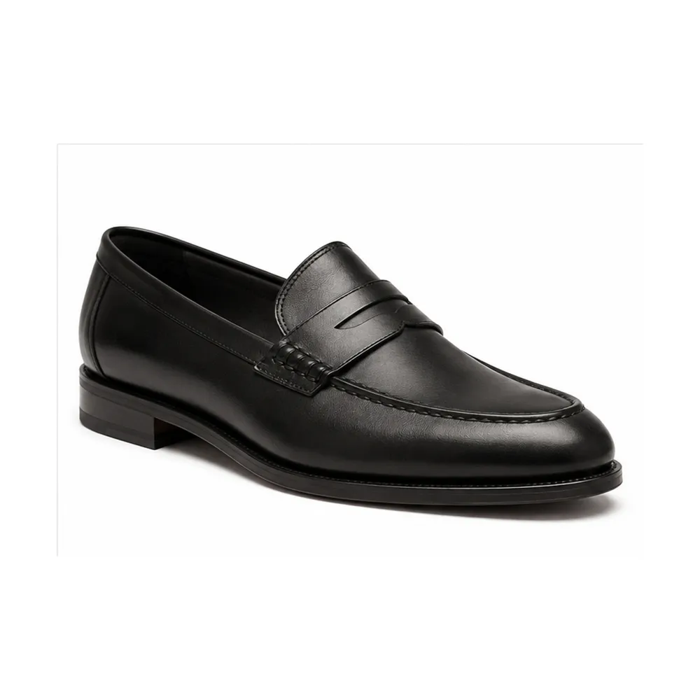 Private Label classic leather penny loafer for men for B2B footwear brands, retailers, wholesalers and sourcing teams