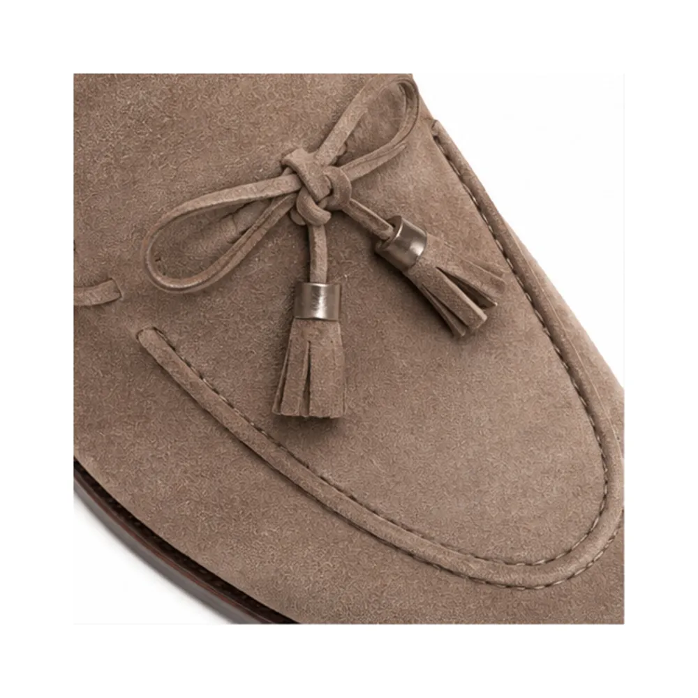 Suede Tassel Loafer for Men for Private Label Brands - Image 4