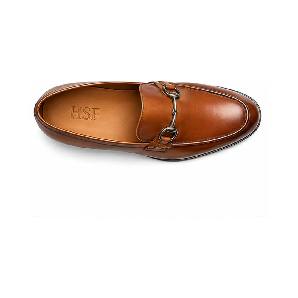 Polished Leather Bit Loafer for Men for Private Label Brands - Image 3