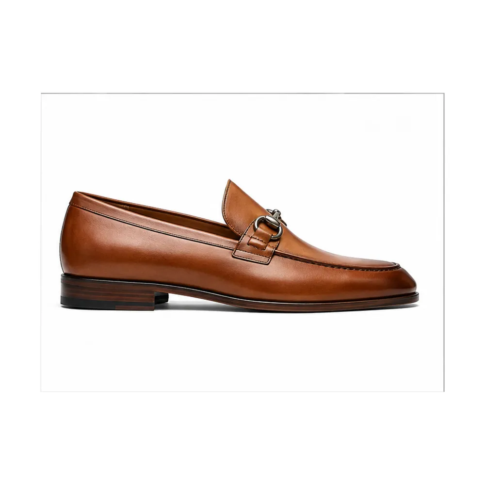 Polished Leather Bit Loafer for Men for Private Label Brands - Image 2