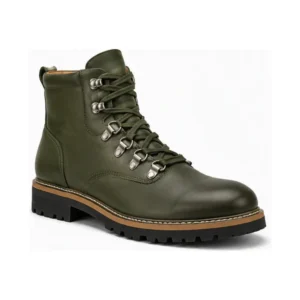Private Label Lace Up Hiking Inspired Leather Boot for brands, retailers, wholesalers, importers and sourcing teams