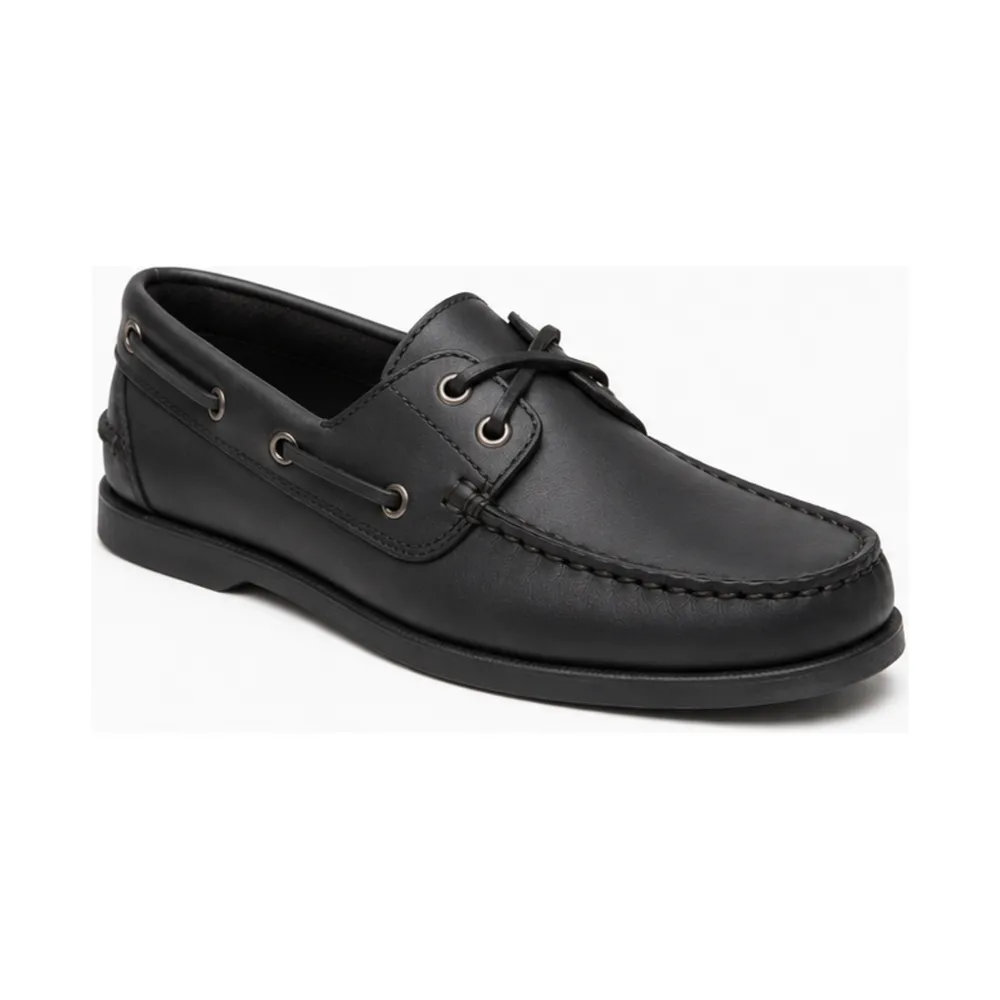 Private Label Two Eye Leather Boat Shoe for brands, retailers, wholesalers, importers and sourcing teams