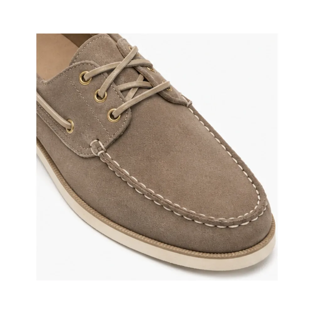Three-Eye Suede Boat Shoe for Private Label Brands - Image 3