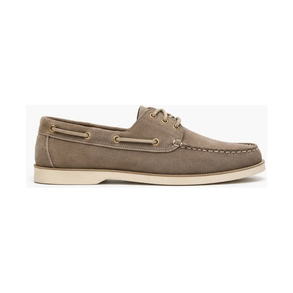 Three-Eye Suede Boat Shoe for Private Label Brands - Image 5