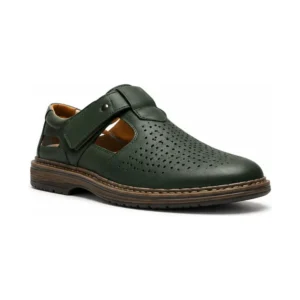 Private label perforated leather summer shoe designed for footwear brands, retailers, wholesalers and sourcing teams