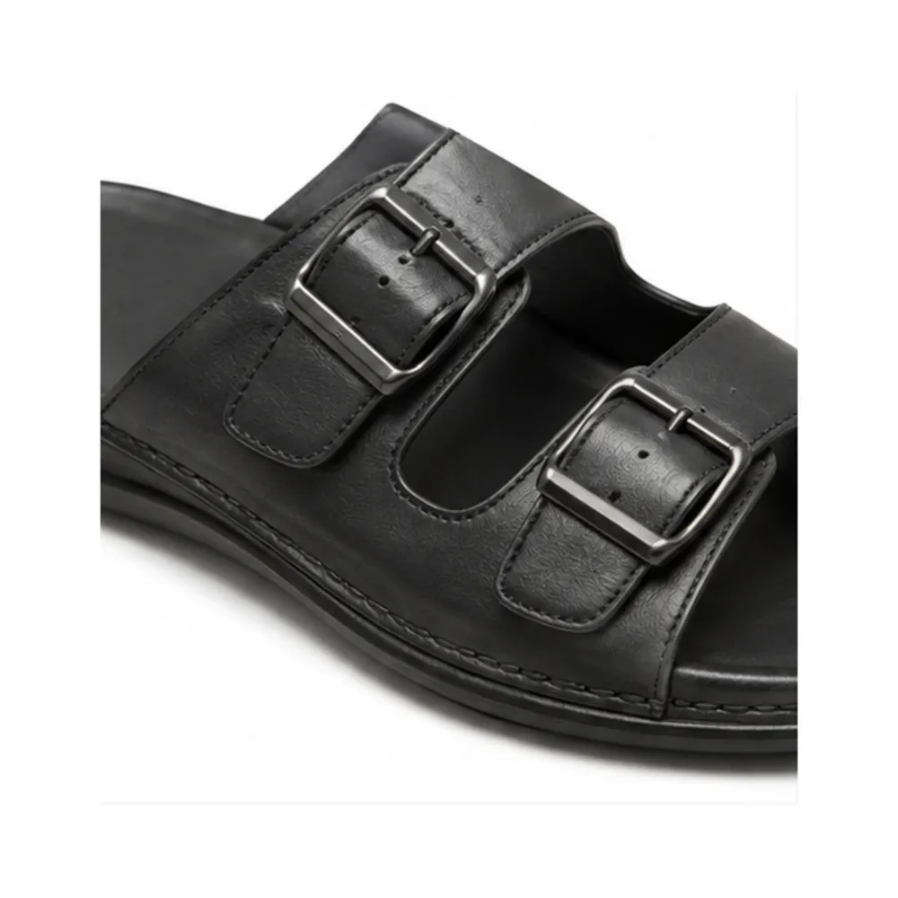 Two-Strap Leather Sandal for Men for Private Label Brands - Image 5