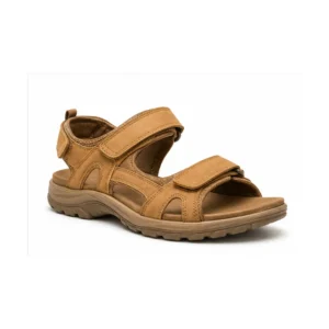 Private label adjustable hook and loop outdoor sandal for men's footwear brands, retailers, wholesalers, and sourcing teams