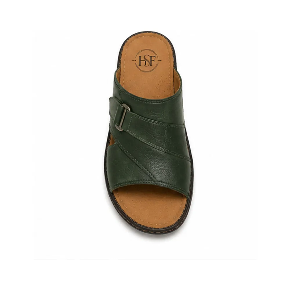 Wide-Fit Leather Mule Sandal for Men for Private Label Brands - Image 2