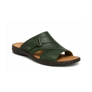 Private label wide fit leather mule sandal for men for brands, retailers, wholesalers, importers, and footwear sourcing teams