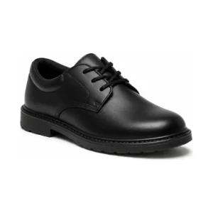 Private label youth lace up leather uniform derby for footwear brands, retailers, wholesalers, importers, and sourcing teams