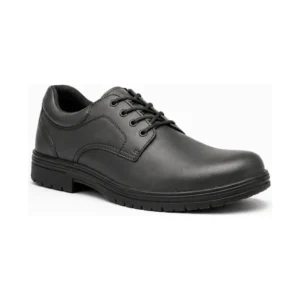 Private label wide fit lace up uniform shoe for brands, retailers, wholesalers, importers, and sourcing teams