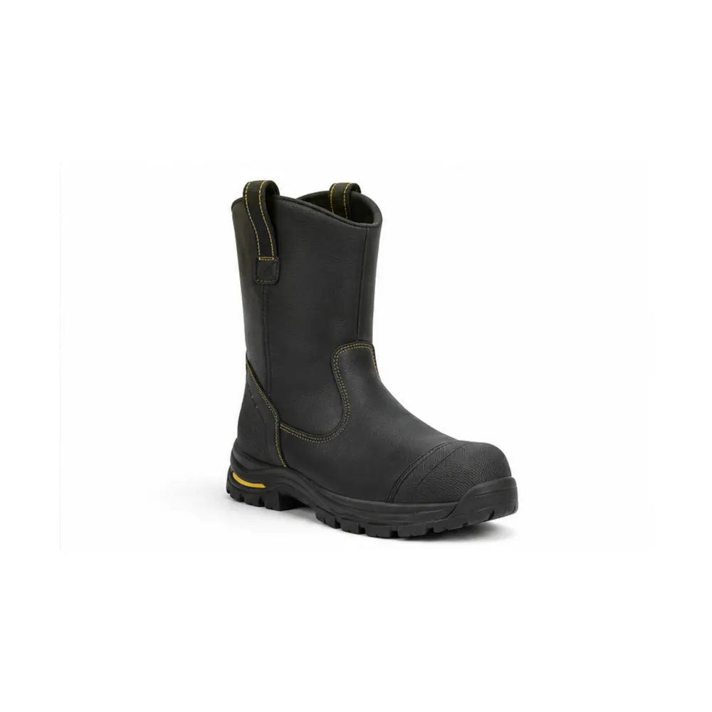 Private label pull on composite toe work boot for brands, retailers, wholesalers, importers and sourcing teams